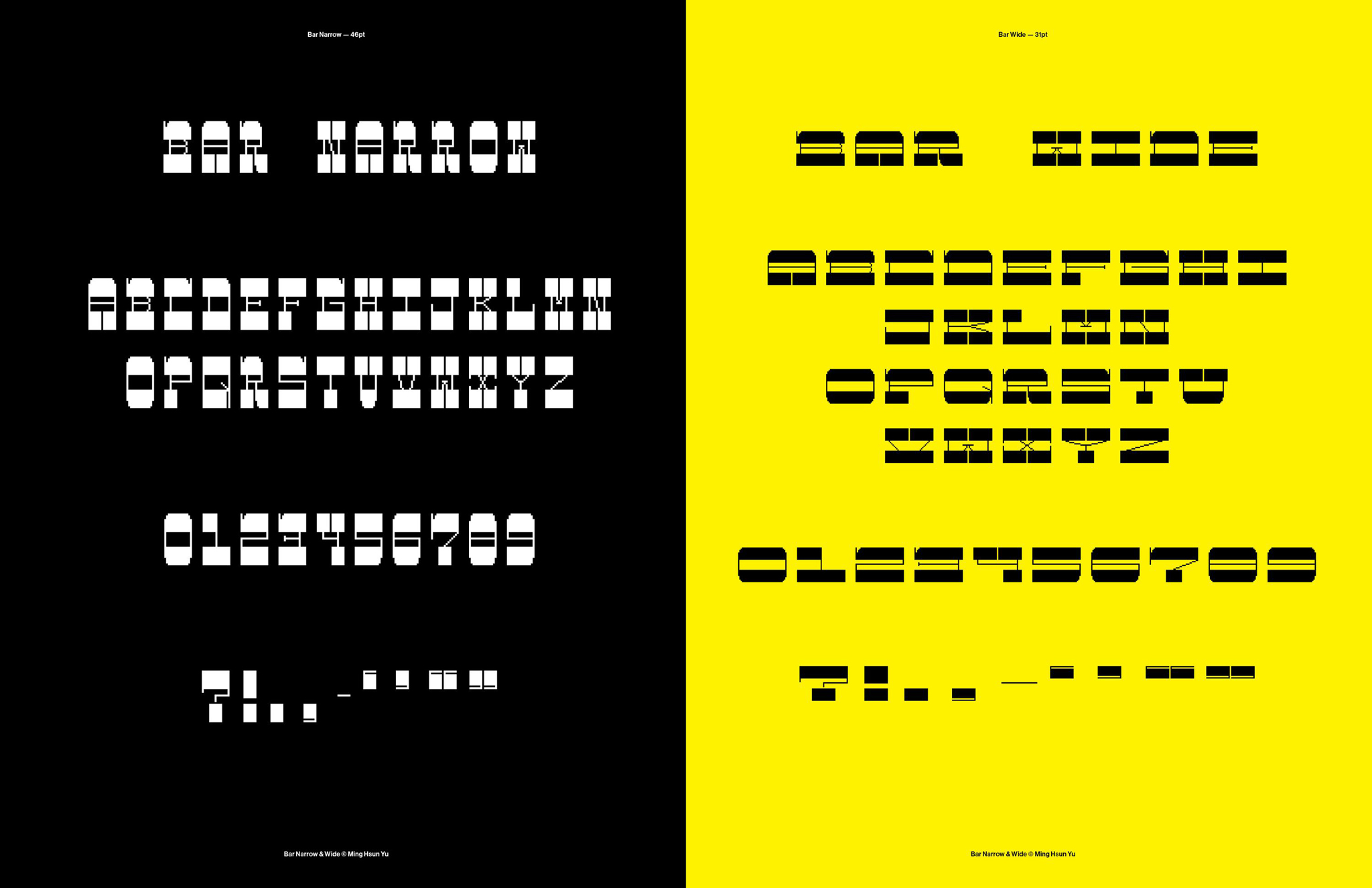 diagonal bar e transitional typeface