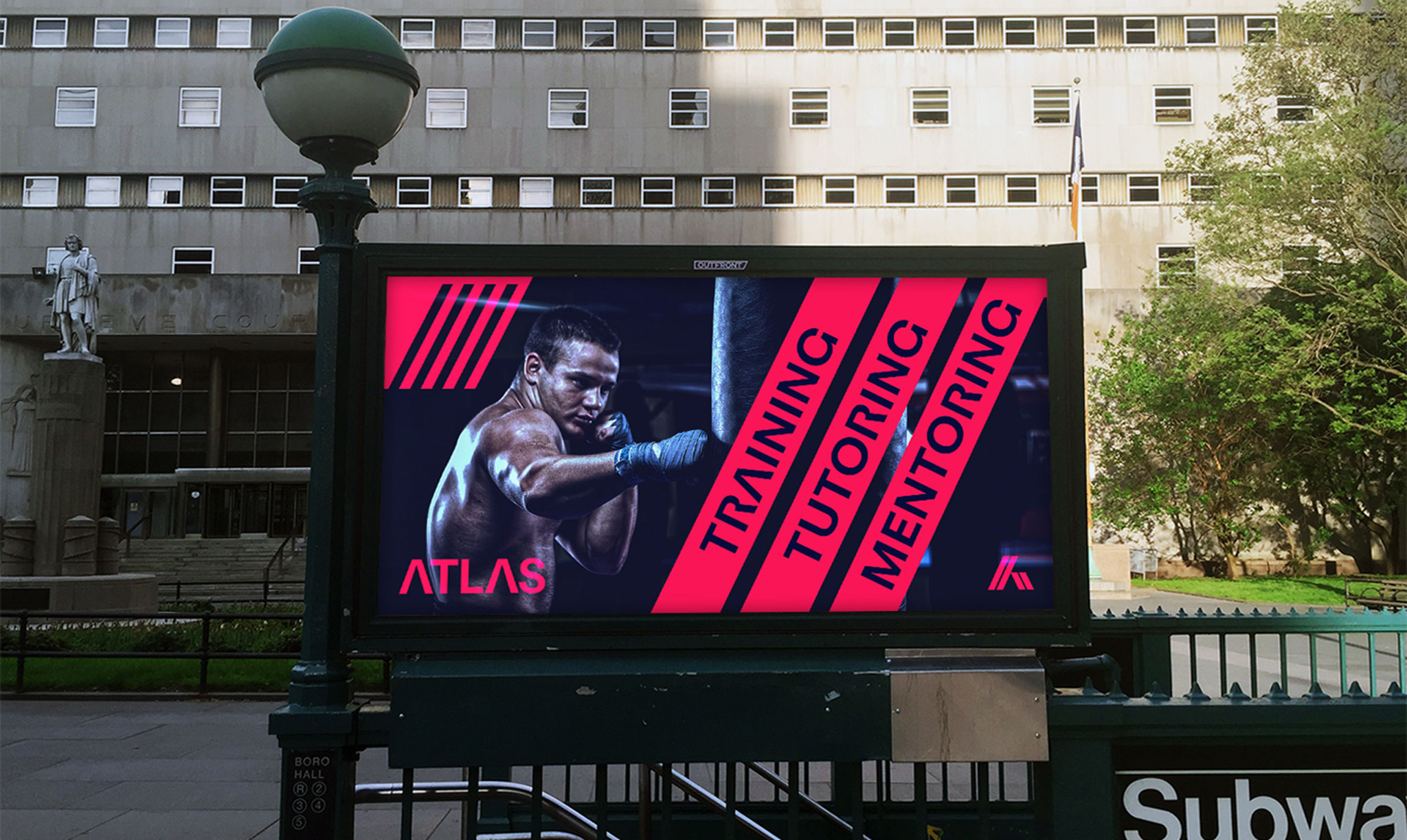 Atlas Cops & Kids Boxing Club by Carlos Palomo – SVA Design