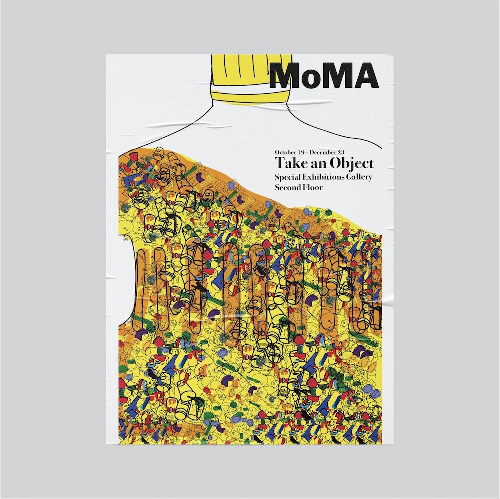 Moma Poster by Tingyu Lin SVA Design