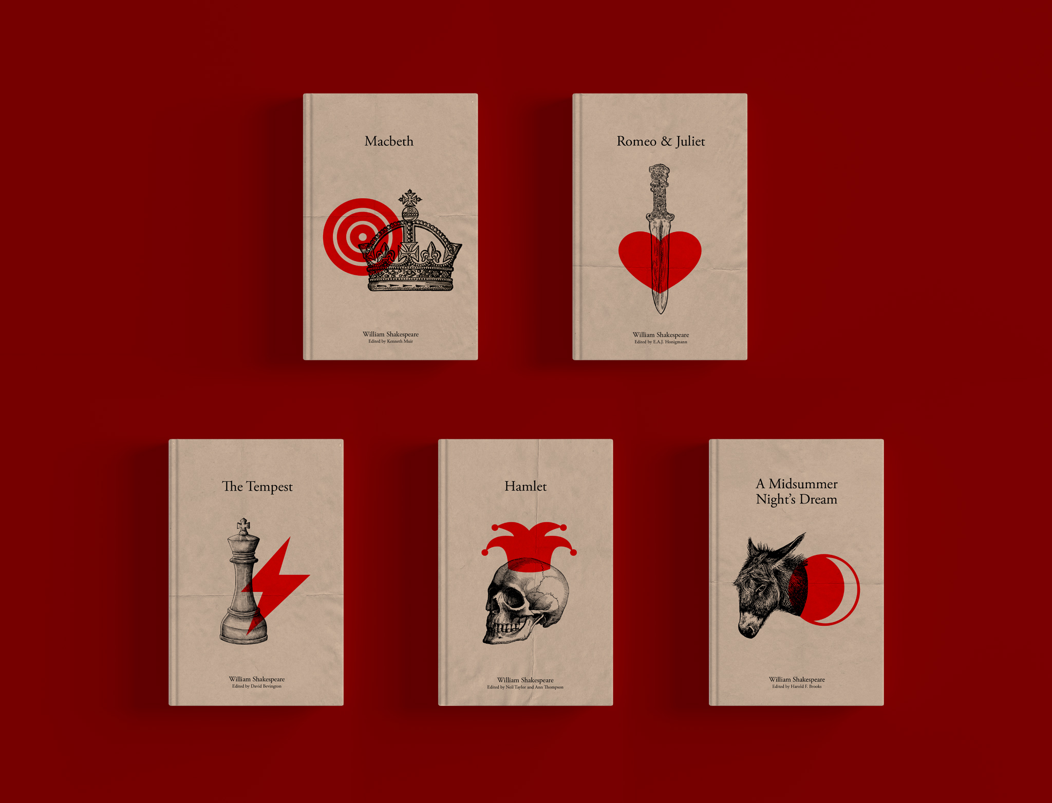 Shakespeare Covers by Sarah Xiong – SVA Design