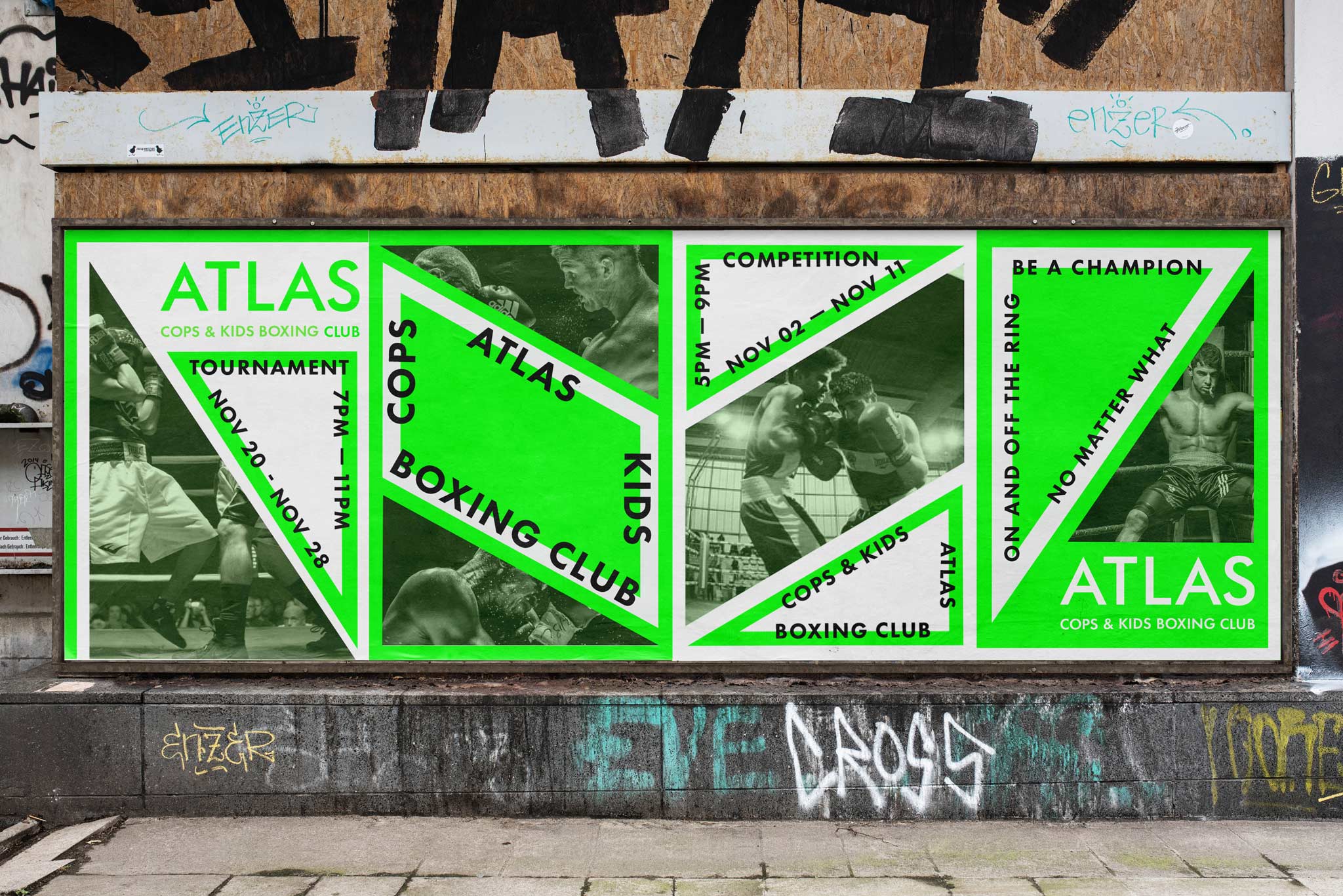 Atlas Cops & Kids Boxing Club by Biheng Gao – SVA Design