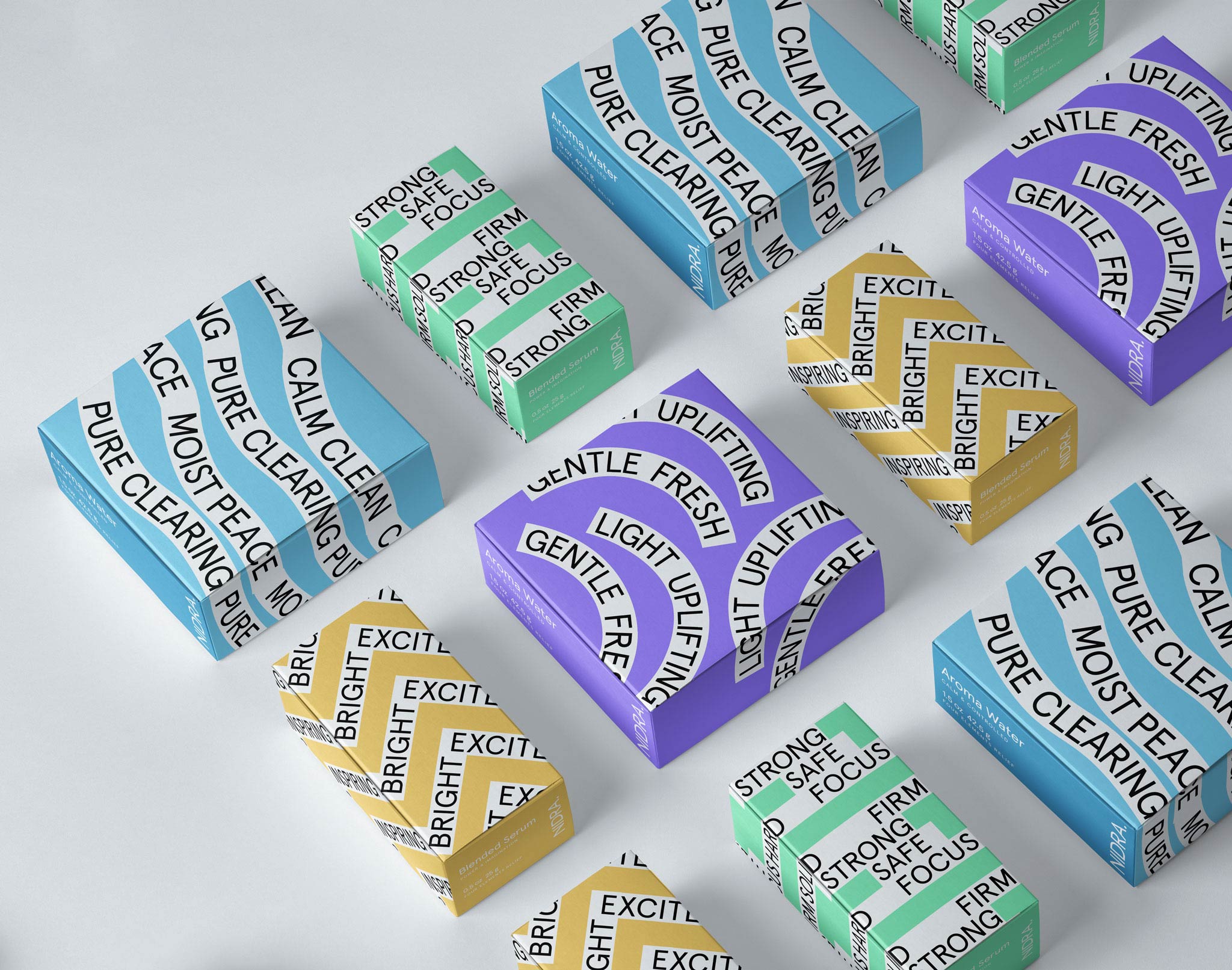 Four Elements Packaging by Xindi Lyu SVA Design