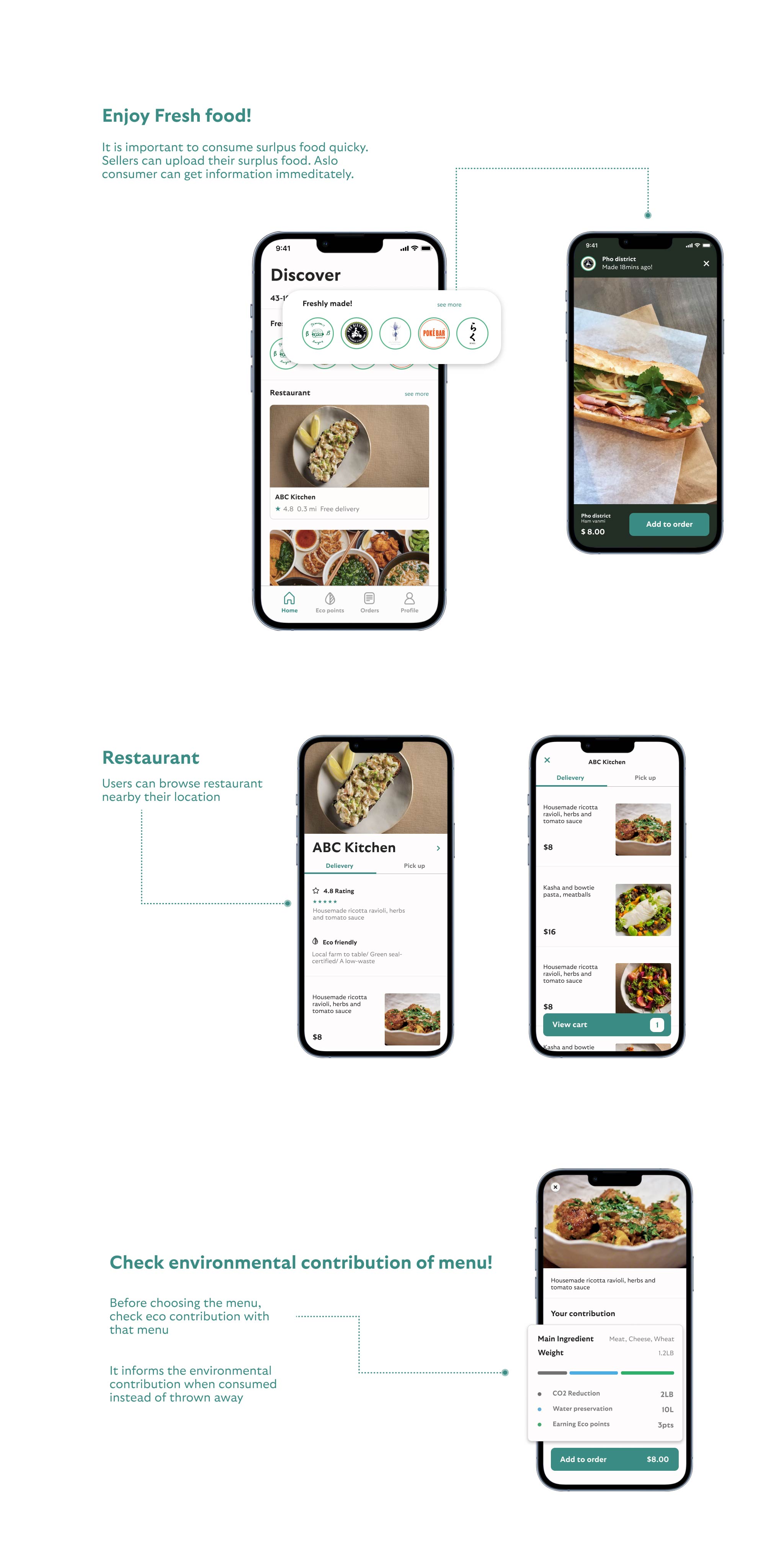 Surplus Food Delivery App by Jeonghan Kim – SVA Design