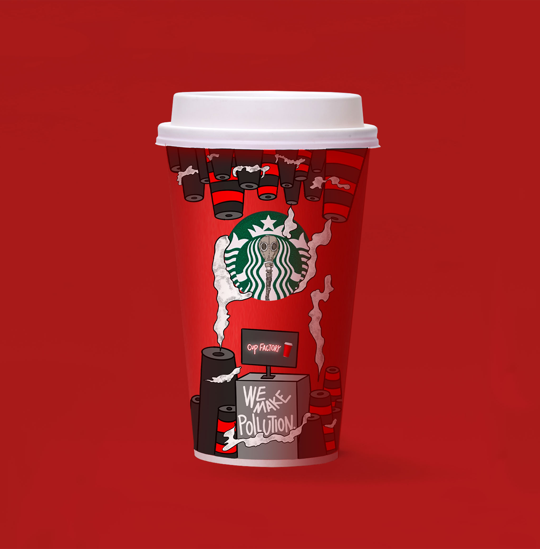 Make Starbucks Cups Recyclable by Zhenhao Jin SVA Design