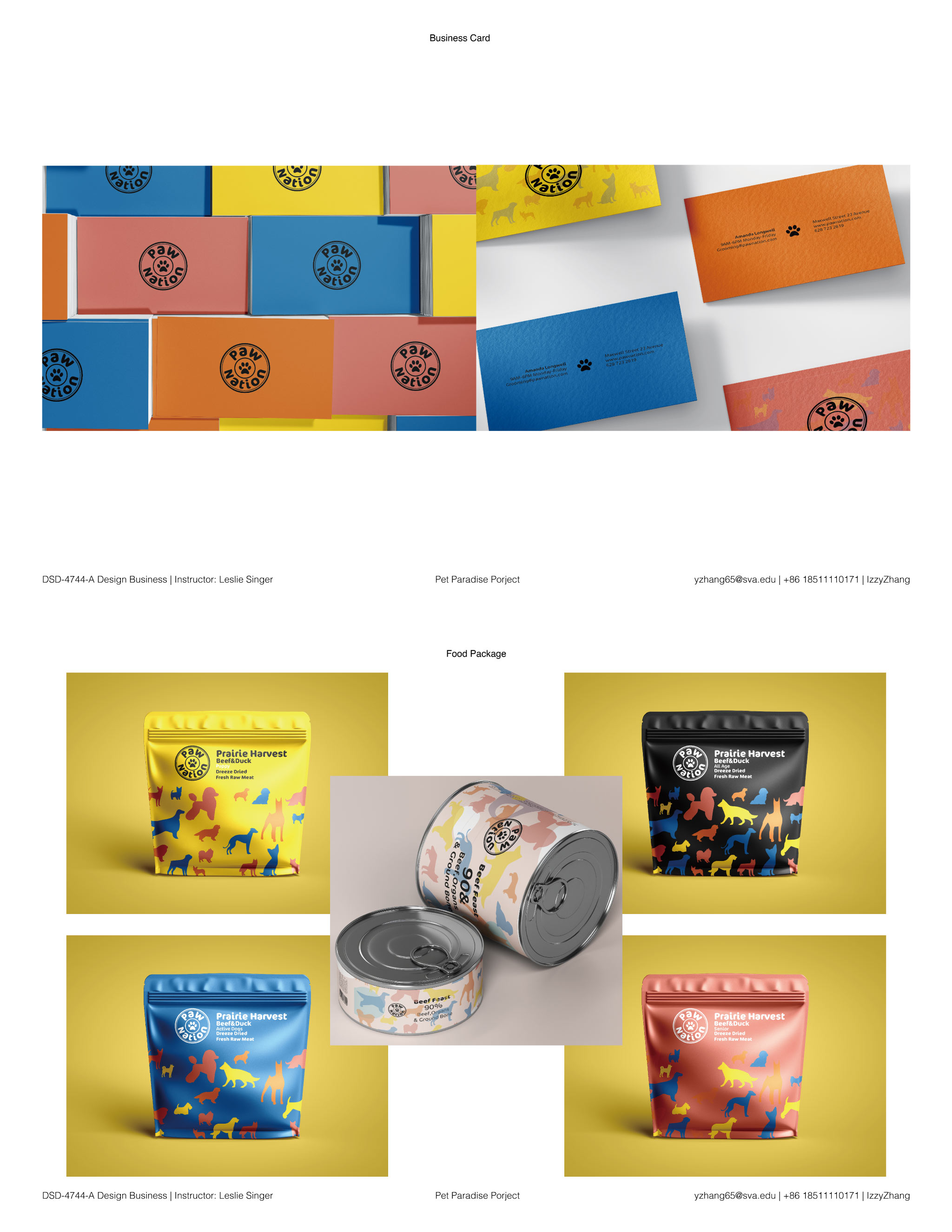 PawNation - Pet Store Branding by Izzy Zhang – SVA Design