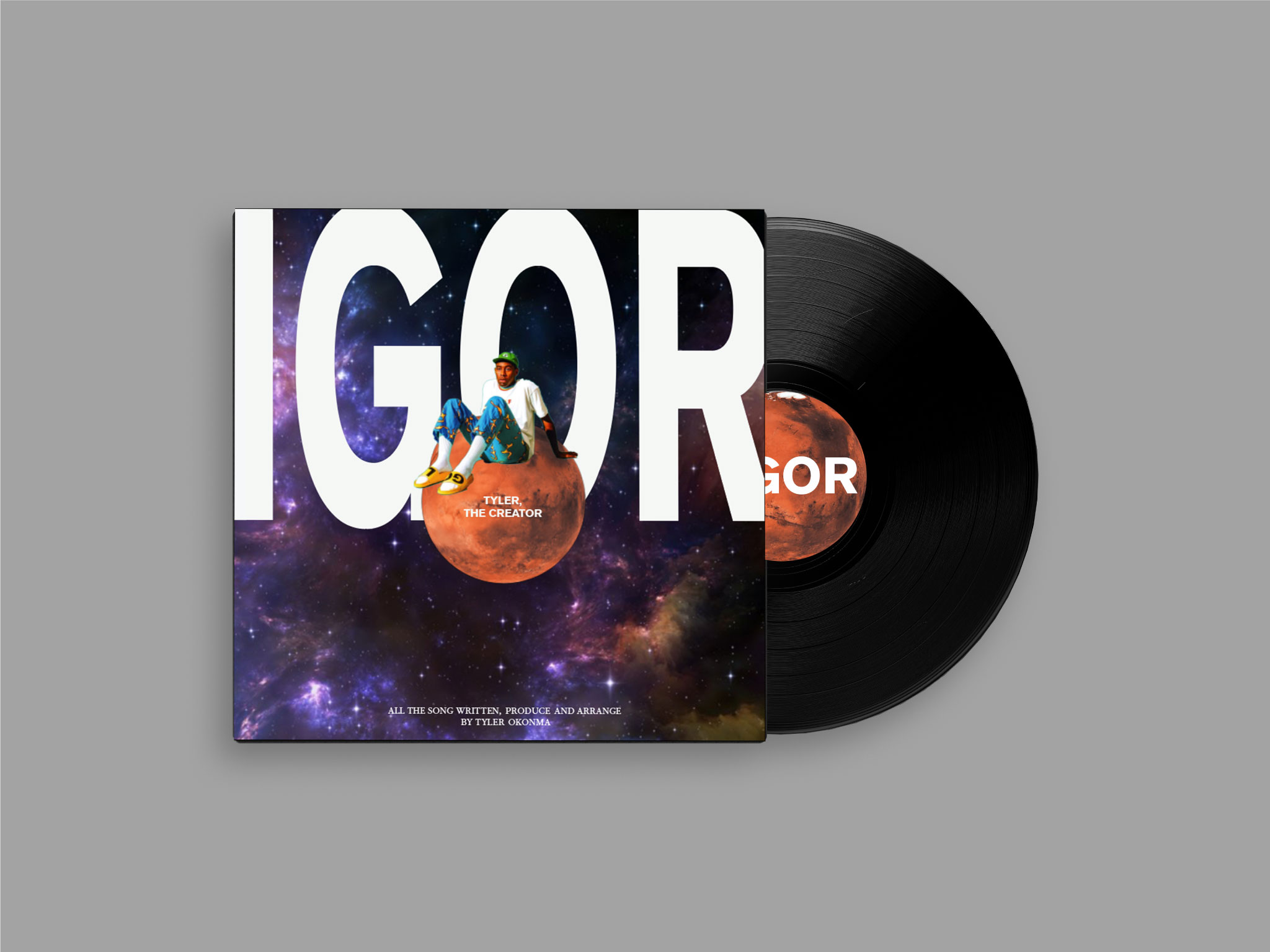 IGOR ALBUM COVER By Kevin Liu – SVA Design