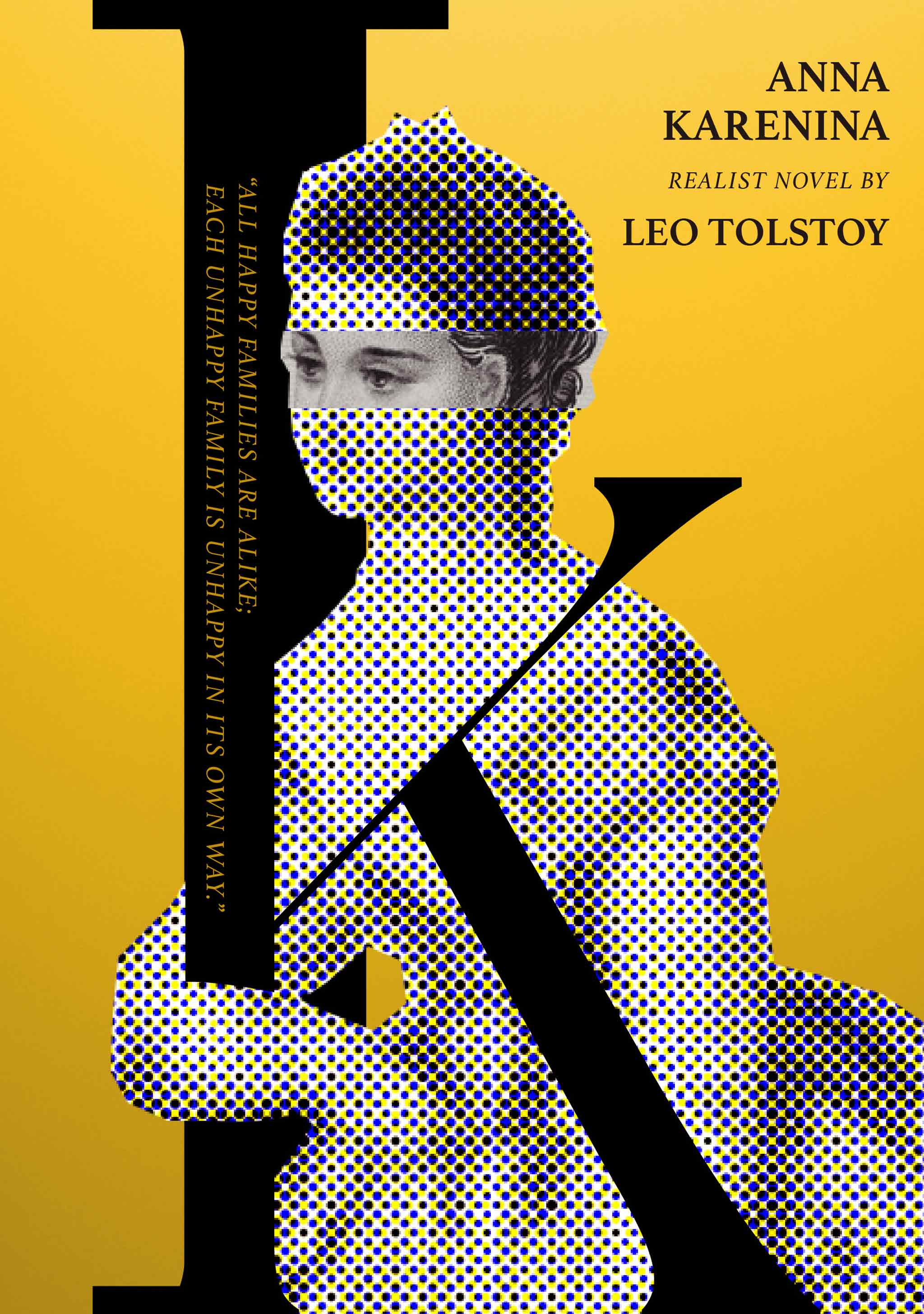 Book Covers of Leo Tolstoy by Jing Ge – SVA Design