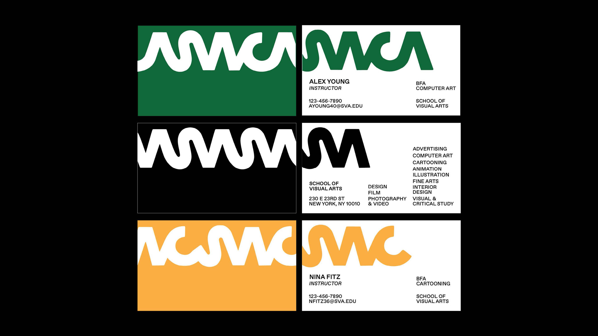 SCHOOL OF VISUAL ARTS by Jayden Byun SVA Design