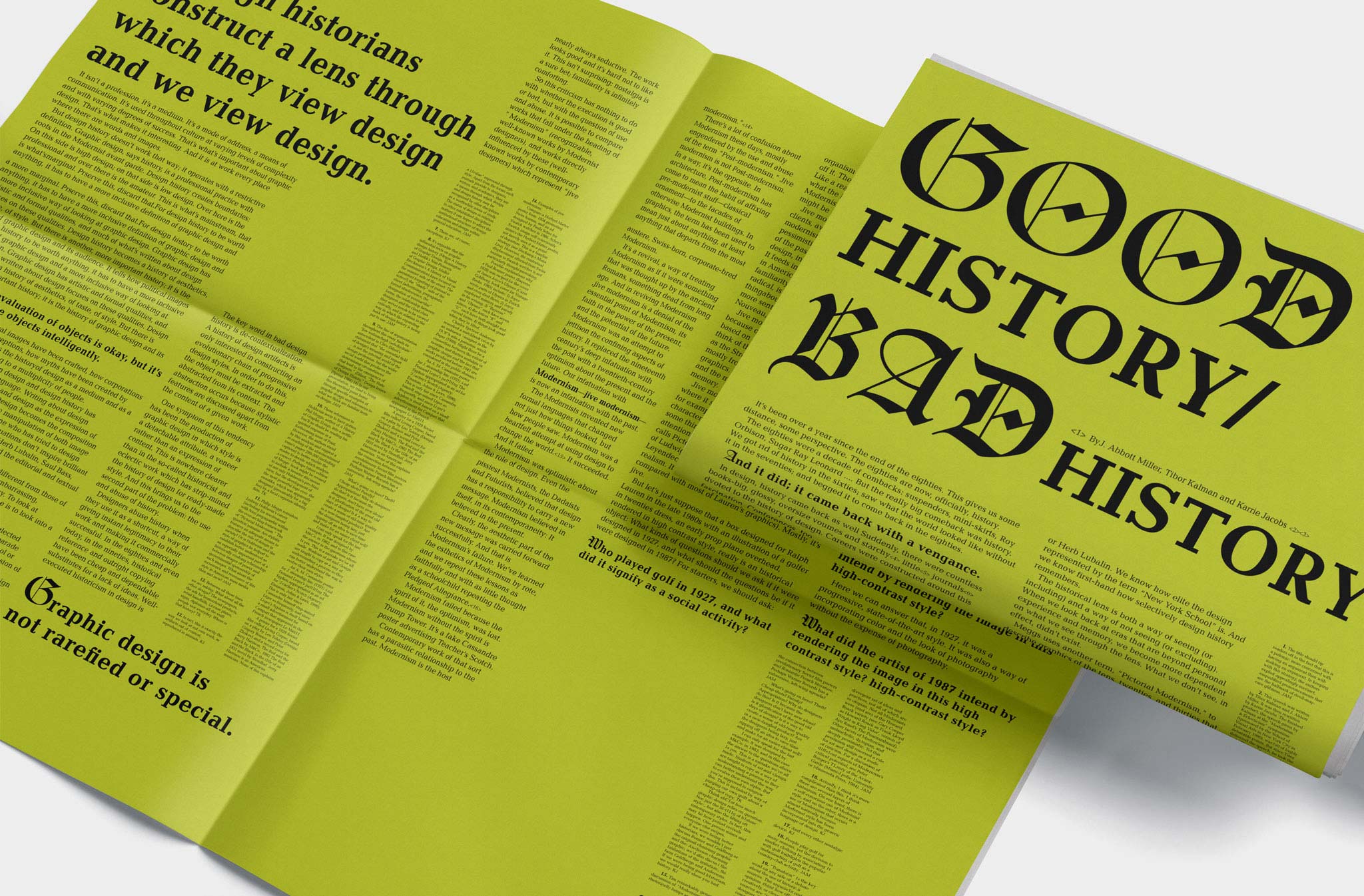 Good History/Bad History by Ruoyu Wu SVA Design