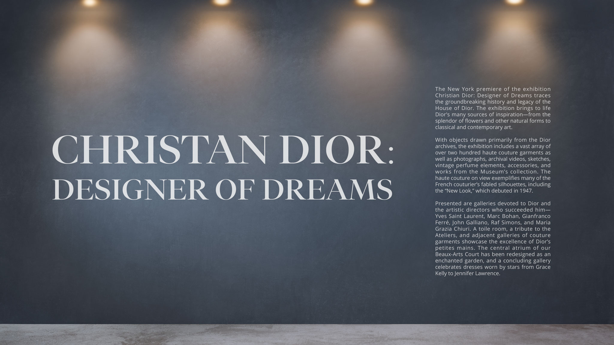 Christian Dior: Designer of Dreams by Ruihan Wang – SVA Design