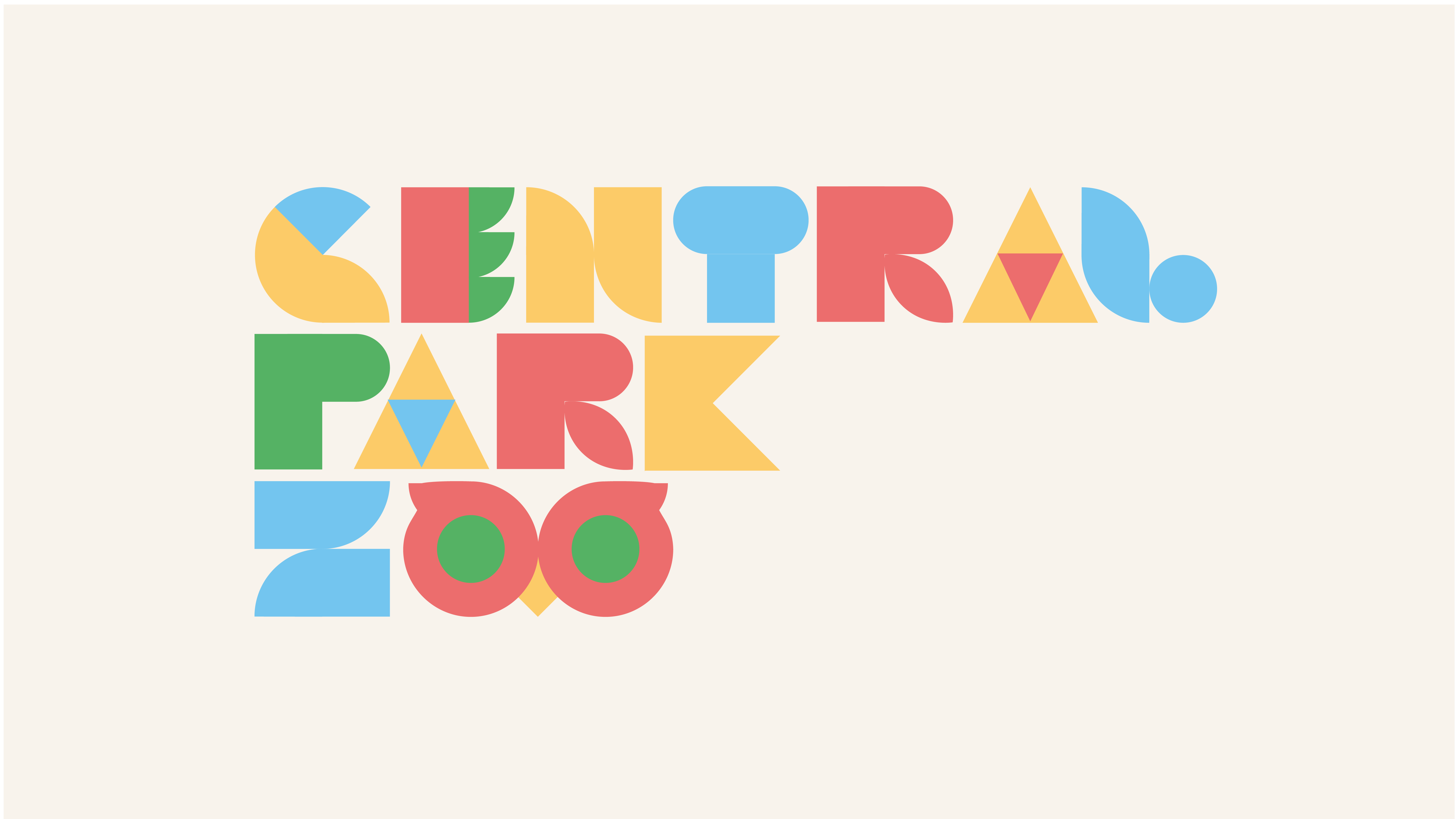 Rebranding Central Park Zoo by Wanting Wei SVA Design
