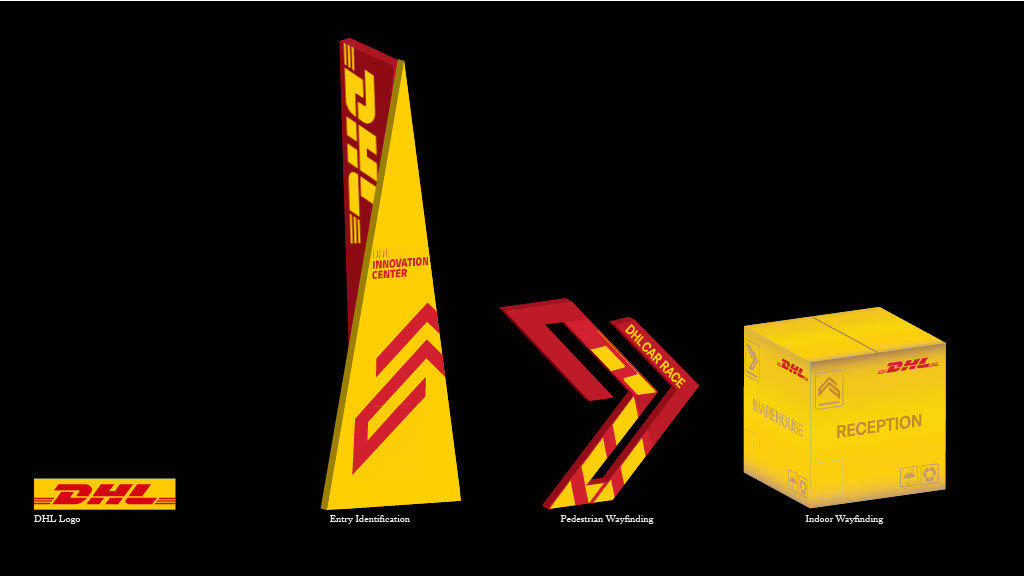 DHL Wayfinding Design by Kexin Qin – SVA Design
