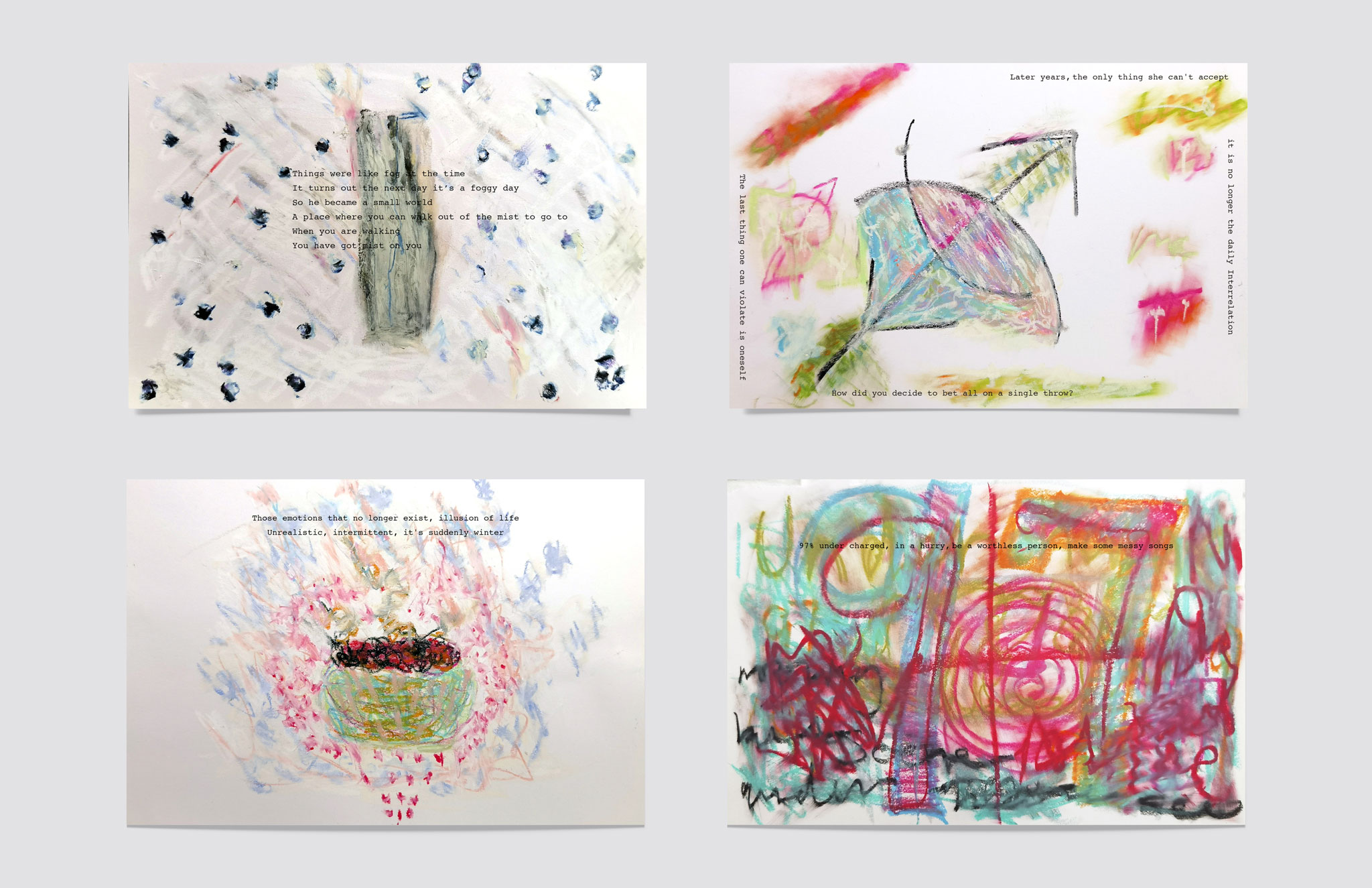 VISUAL POEMS by Yijia Shao SVA Design