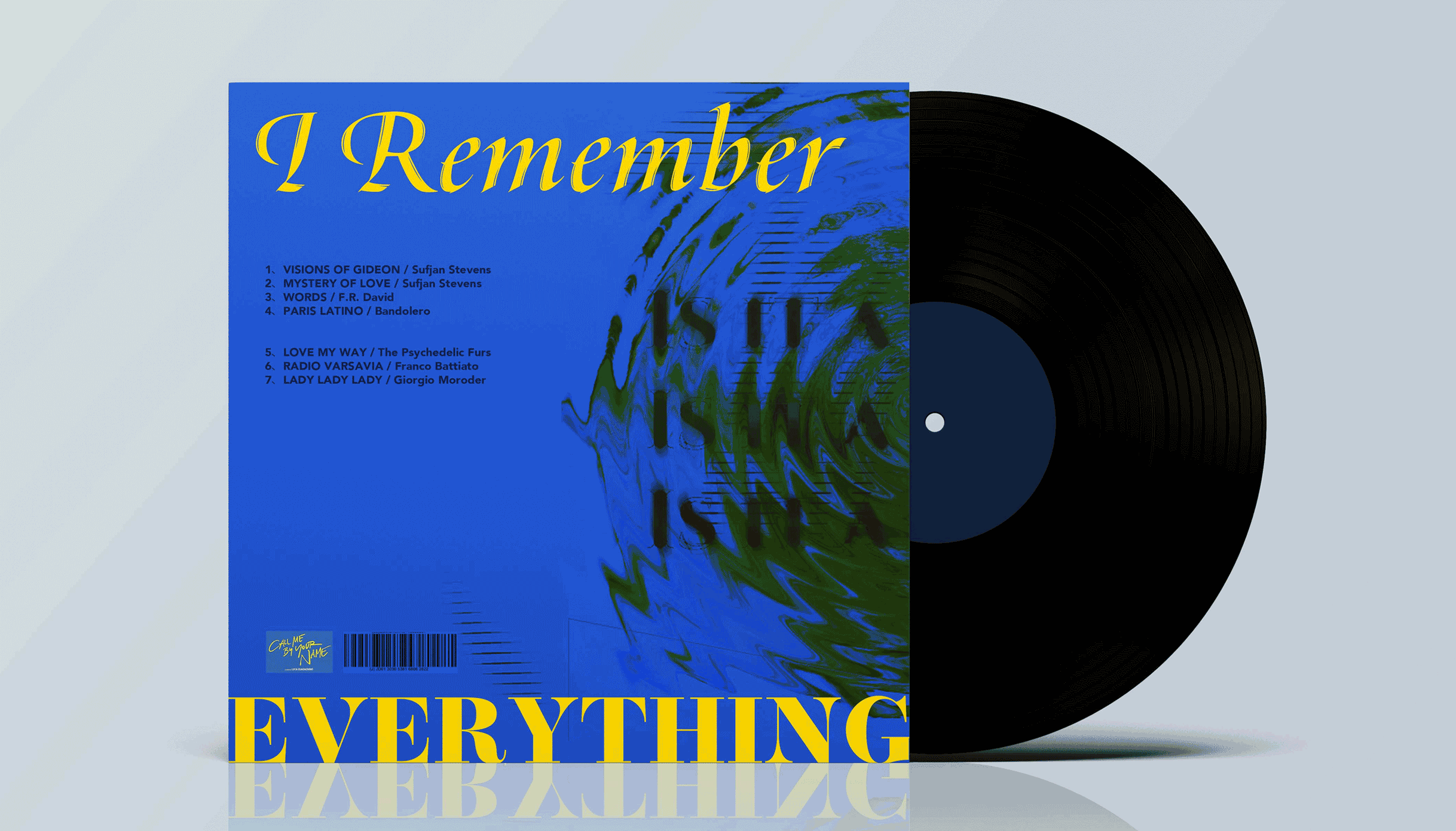 Call Me By Your Name by Hongjin Lan – SVA Design