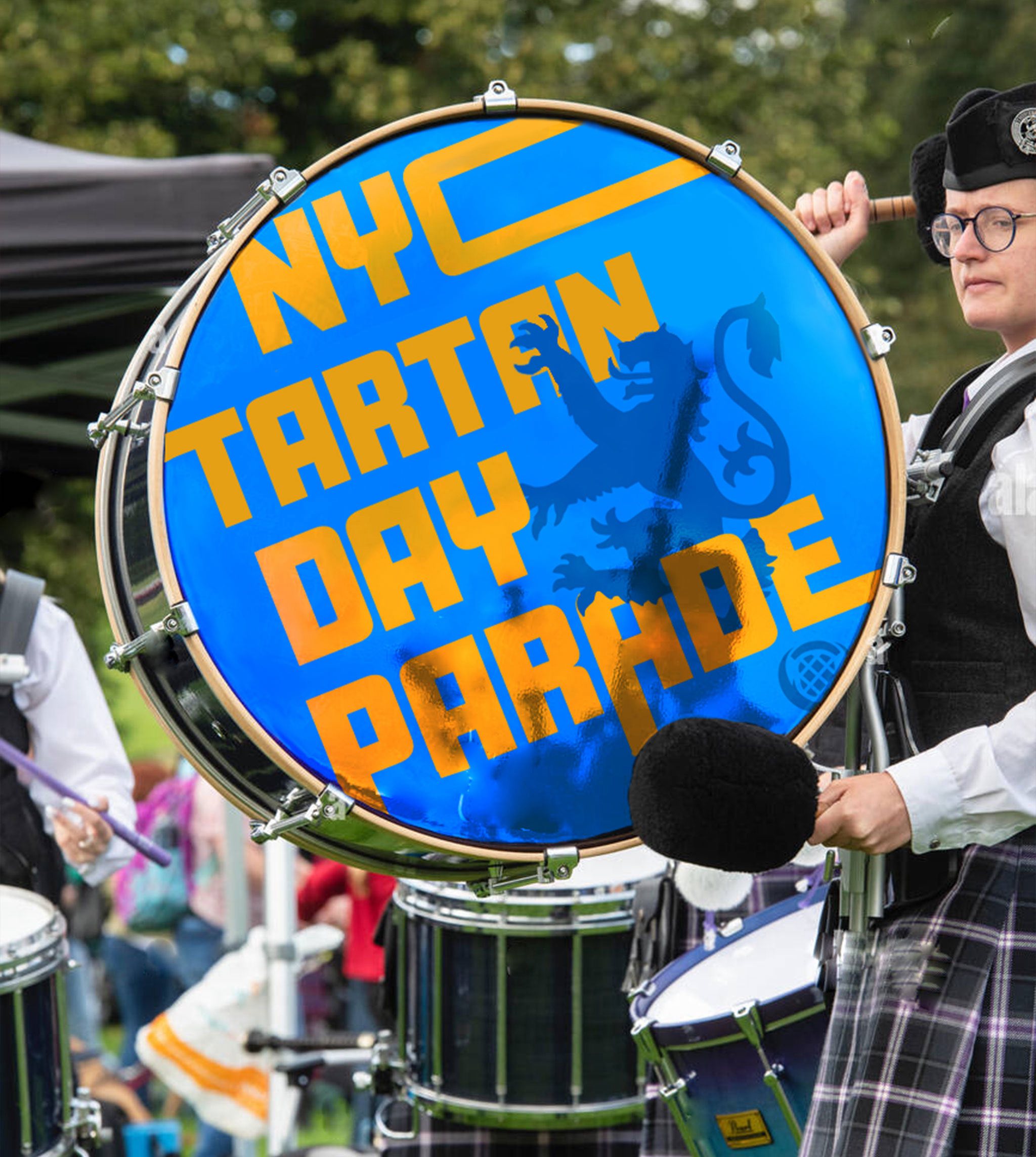 NYC Tartan Day Parade by Dyer SVA Design