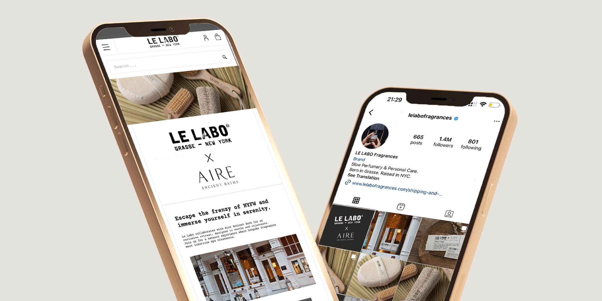 NYFW- Le Labo x Aire Experiential design by Jingqi Yang – SVA Design