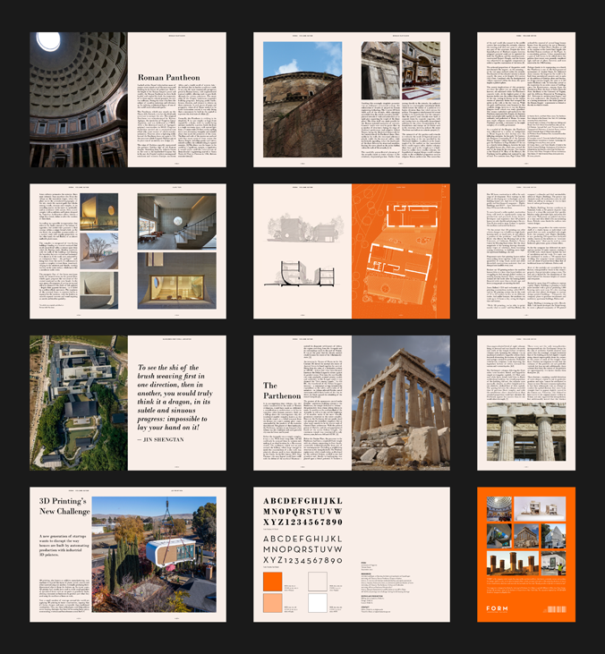Form magazine by shida xu sva design