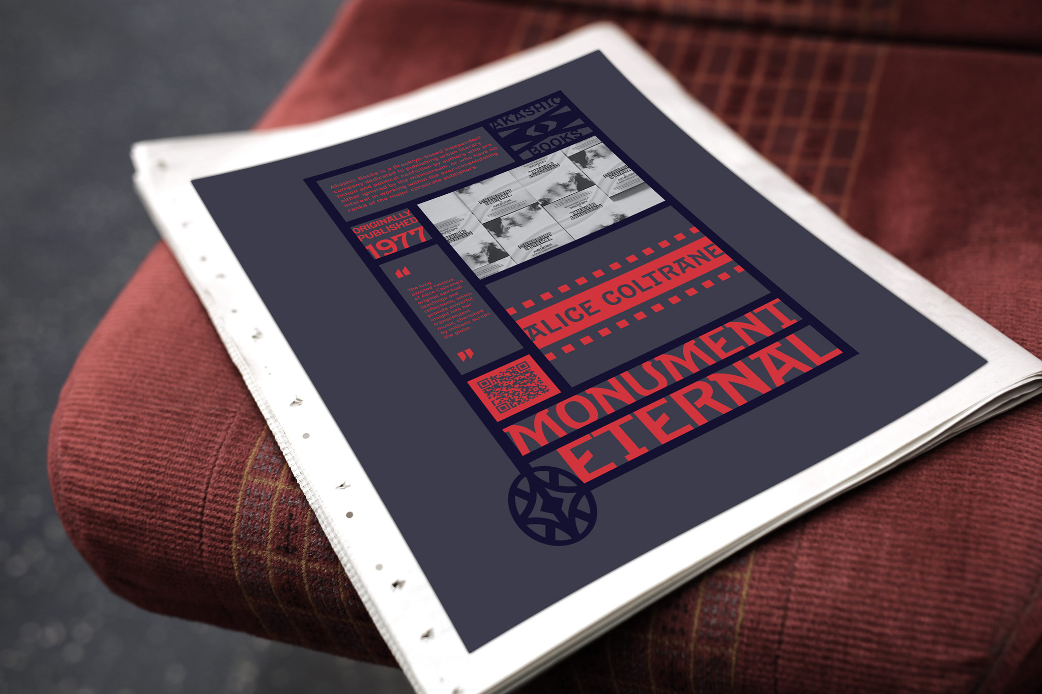 Akashic Books Rebrand by Maria Gronowska – SVA Design