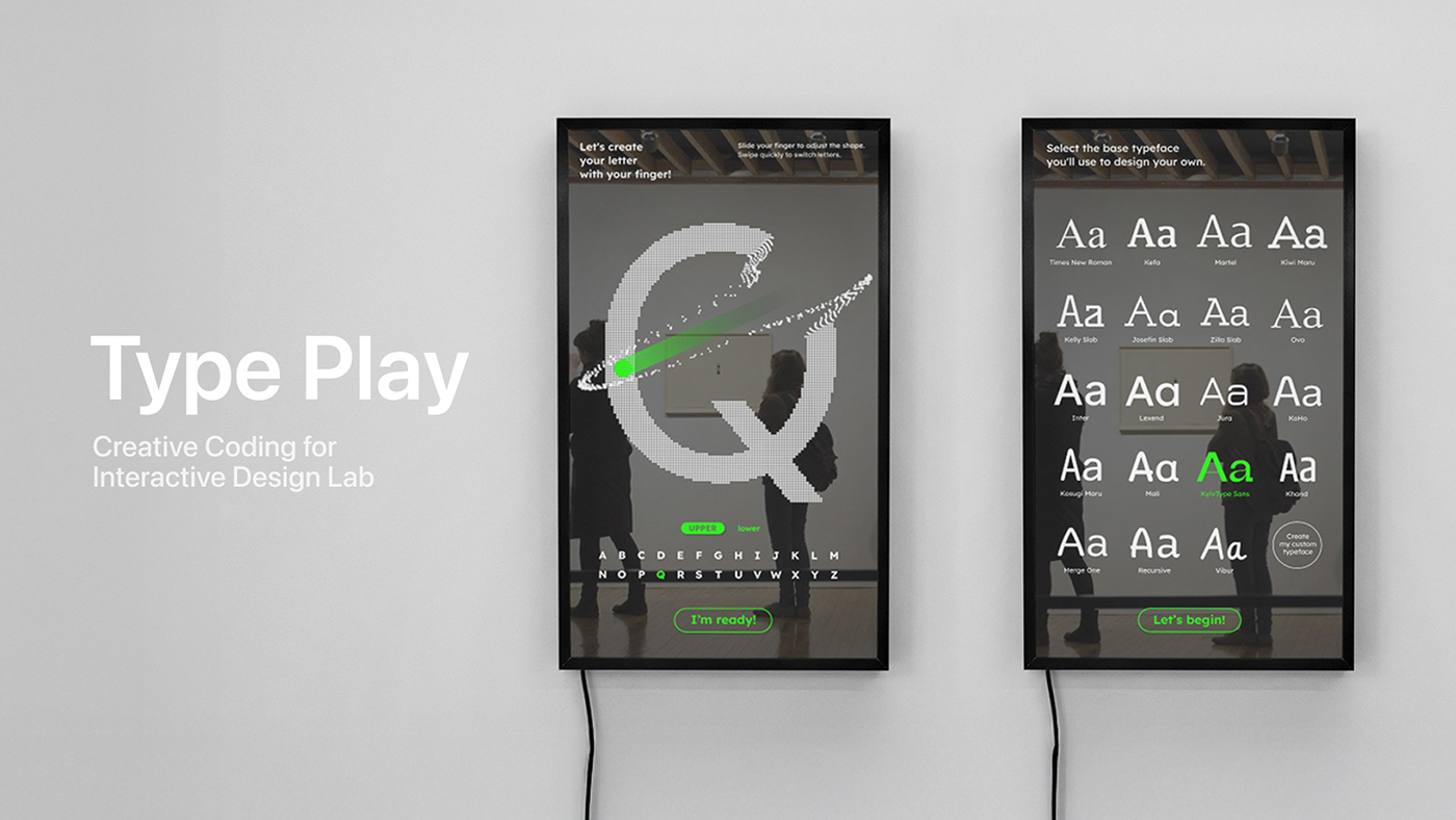Interactive Lab: Type Play by Heesoo Jeong – SVA Design
